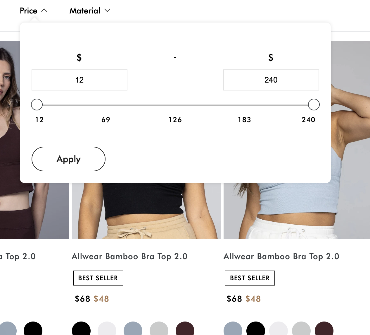 Allwear Smart Product Discovery
